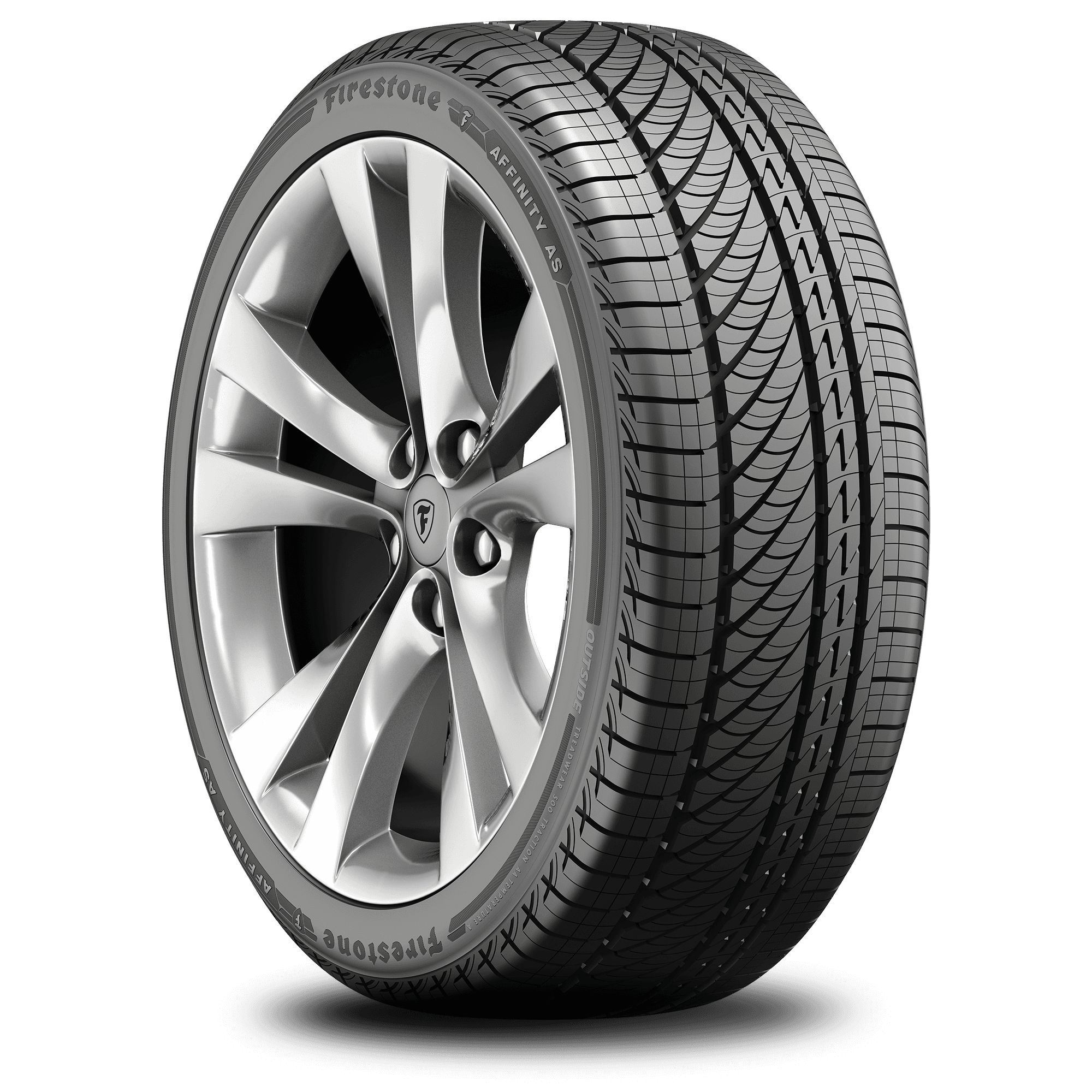 Firestone Affinity AS tire.