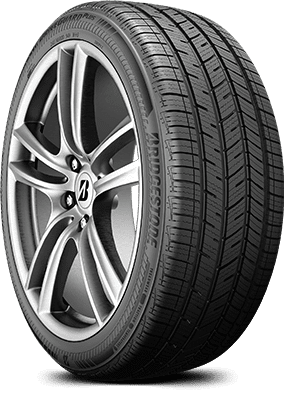 Image of a Bridgestone DriveGuard Plus tire.