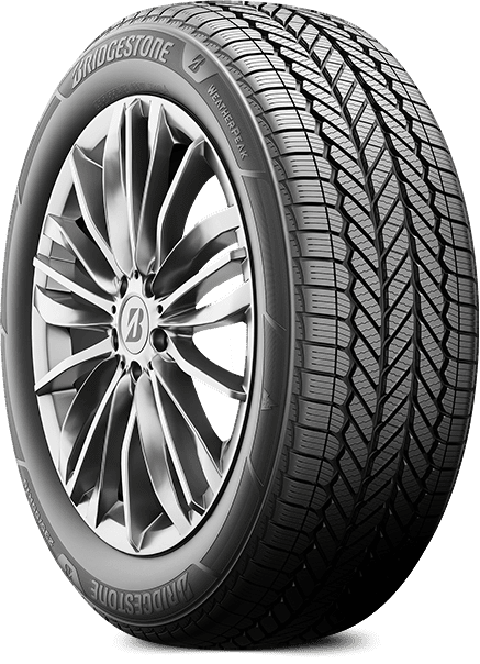 Image of a Bridgestone WeatherPeak tire.